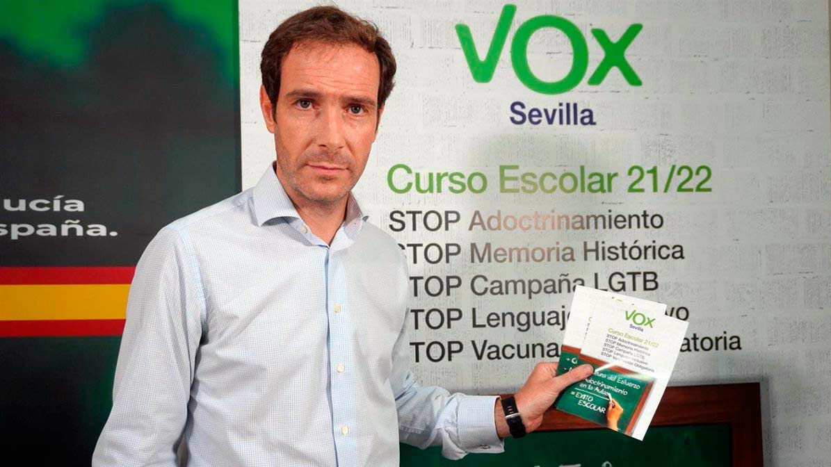 Javier Cortes, presidente de Vox Sevilla.
