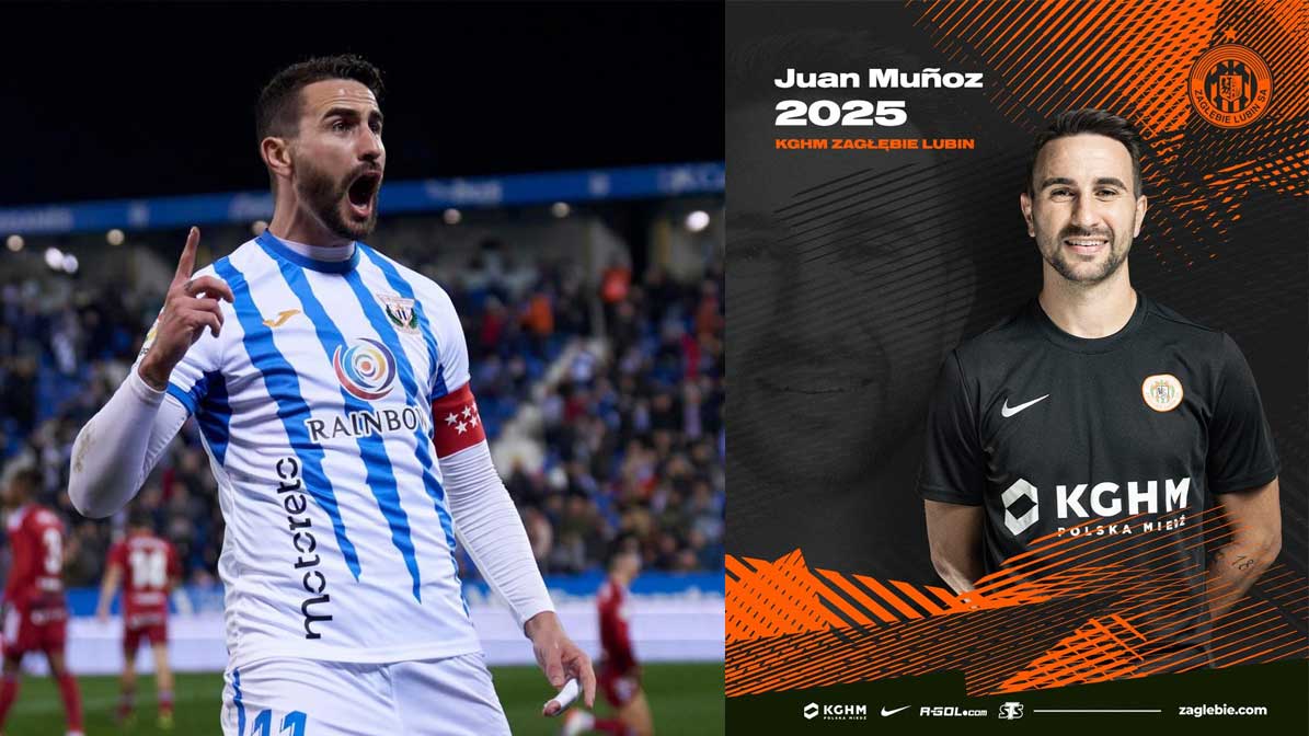 Piłkarz z Utrery, Juan Muñoz, podpisał kontrakt z Zagwyłym Lubinem z I ligi polskiej: UTRERAWeb.  Wiadomości z Utrery